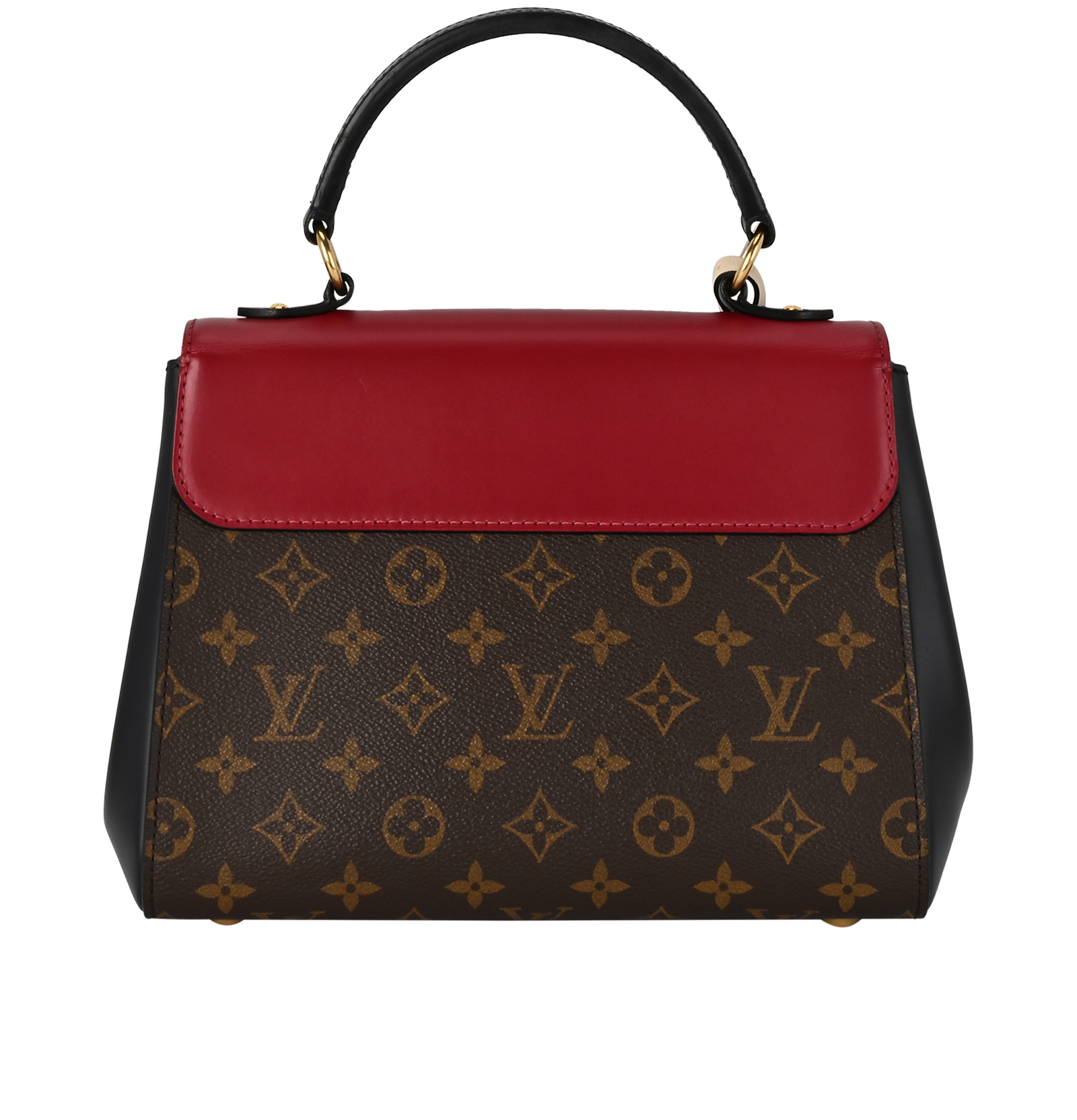 Cluny BB, &pound;1,400, Handbags, Brown/Red, Canvas, Back view